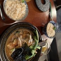 The home-made amazake (slightly alcoholic rice soda) was terrific and sweet.  at NEWORDER in Osaka