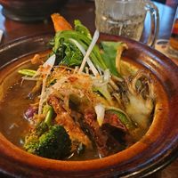 Mushroom curry at NEWORDER in Osaka