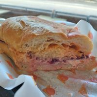 Beetroot Reuben at Rusty's Sandwich Parlour in Brunswick East