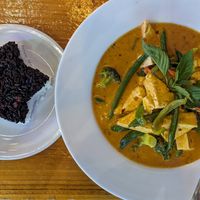 Pa Nang Curry at Dee Dee Vegan Thai in Portland
