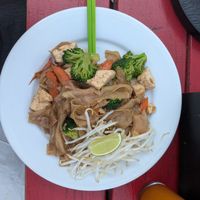 Pad see ew at Dee Dee Vegan Thai in Portland