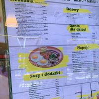 Menu 2  at Zielona Krowa in Bielsko-biala