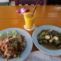 At MK behind Khosan at May Kaidee's Vegetarian Restaurant - Samsen in Bangkok