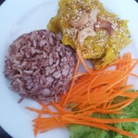 nham at May Kaidee's Vegetarian Restaurant - Samsen in Bangkok