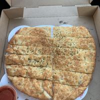 Vegan garlic bread  at Sarpino's Pizzeria - W Montrose Ave in Chicago