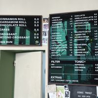 Menu  at Stella Specialty Coffee Bar in Brussels
