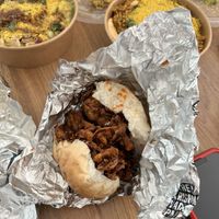 Bhaji Pav  at Shree Krishna Vada Pav in West Bromwich