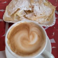 "Freppe", a carnival speciality. at Cavaliere Caffe in Rome