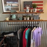 Cute merch 💜  at Atticus Cafe in Anaheim