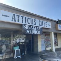 Found in an unassuming strip mall ☺️  at Atticus Cafe in Anaheim