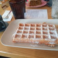 Lecker Waffel at Café zur Krummbeere in Landau