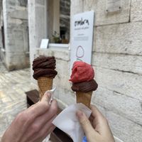100% chocolate, torino and strawberryy  at Ombra in Rovinj