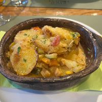 Vegan “Moussaka” (I would say potatoes roaster, but very tasty)  at Ranch Fortuna - Rovinj in Rovinj