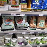 Soya products at Reformhaus Engelhardt in Luebeck