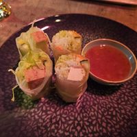 Spring rolls at Vinami Kitchen in Baden Baden