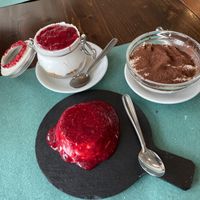 Desserts  at La Puntarella Pazza in Rome