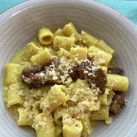 Carbonara   at La Puntarella Pazza in Rome