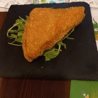 Mozzarella in carrozza at La Puntarella Pazza in Rome