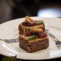 Dessert  at Vespera's Falafel in Tokyo