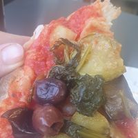 Yummy pinsa at #Pinsa Sanremo in Sanremo