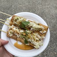 Two non-spicy tofu sticks from Hunan Tofu, Ita Thao  at Hunan Tofu Braised Tofu - 湖南豆腐 滷豆腐 in Yuchi