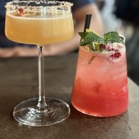 Exquisite cocktail and mocktail.  at FUMI in Brighton