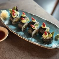 Vegetable Maki  at FUMI in Brighton