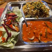 Vegetable Birani  at Mantra in Kuehlungsborn