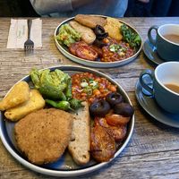 Vegan breakfast at BrewDog Doghouse - New St in Edinburgh