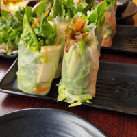 Tofu summer rolls at WonderPho in Nottingham