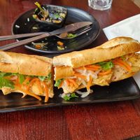 Tofu bahn mi at WonderPho in Nottingham