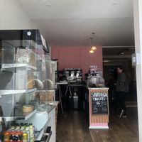 The counter  at Jones Coffee Co in Worthing