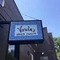 💙  at Voula's Greek Sweets in Rochester