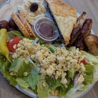 Combo at Voula's Greek Sweets in Rochester