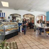 Voula has officially moved to a much larger building with more indoor/outdoor seating then before. Food is still delicious and there are tons of vegan options. at Voula's Greek Sweets in Rochester