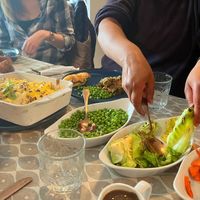 Vegan roast at The Village Bistro in Edinburgh