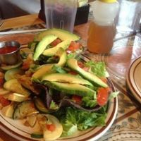 Tostada option at Monroe's Restaurant in Albuquerque