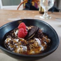 Mousse de Galleta. at Pizzaría Cerkanias in Pontevedra