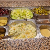 Salat Bar at Griechisches Restaurant Saloniki in Seelze