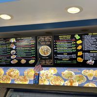 menu   at The Greek Gyros in La Mesa