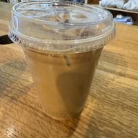 Rosemary and lavender oat latte  at Huckleberry Roasters - Wazee St in Denver