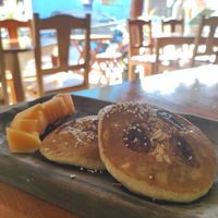 Hot cakes at La Hoja Verde in Tulum