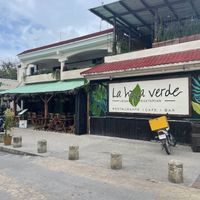 Outside  at La Hoja Verde in Tulum
