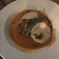 Unfortunately tasted very bland   at La Hoja Verde in Tulum