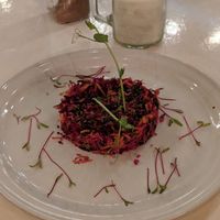 la fuerza bruta ensalada. at La Hoja Verde in Tulum