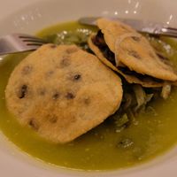 Plato Verde Mexicano at La Hoja Verde in Tulum