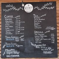 very fair prices!  at The Secret Garden Cafe in Cardiff