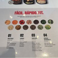 Menu   at Proteina  in Buenos Aires