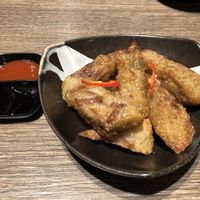 fried taro cake  at Y Q - 阿Q茶舍大里店  in Taichung