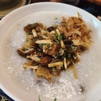 Mushrooms porridge at Mây Vegan - Cùng mình ăn chay in Hanoi